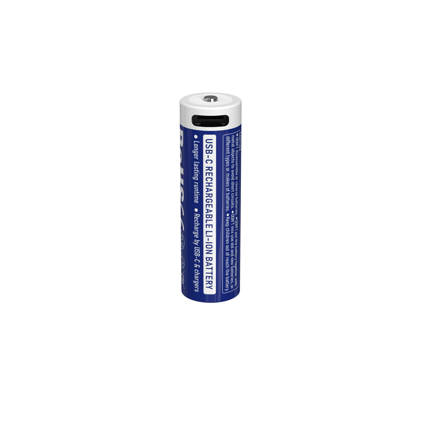 Set Acumulatori AA, Reincarcabili USB-C, 1.5V Constant, 3000mWh.