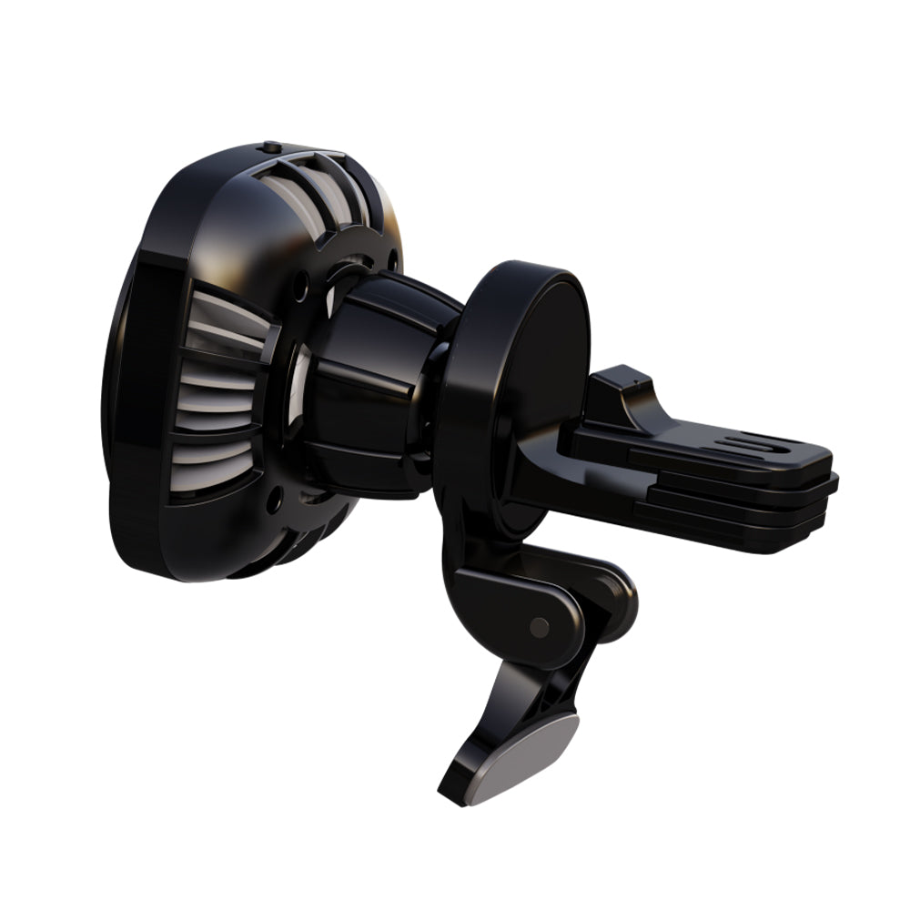 Suport Telefon cu Racire pentru Masina - Incarcator Wireless RGB 15W