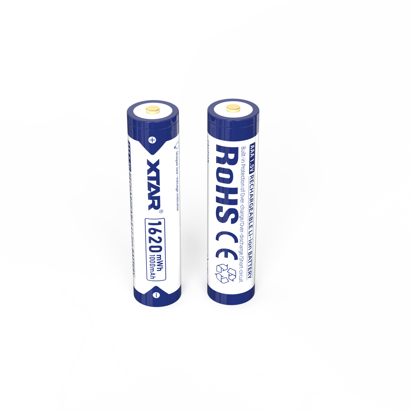 Set Acumulatori AAA, Reincarcabili USB-C, 1.5V Constant, 1620mWh.