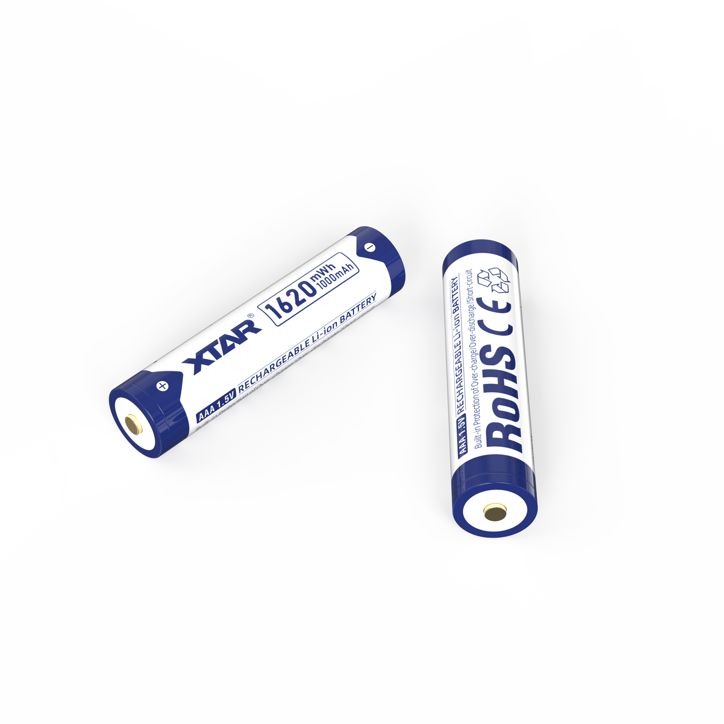 Set Acumulatori AAA, Reincarcabili USB-C, 1.5V Constant, 1620mWh.
