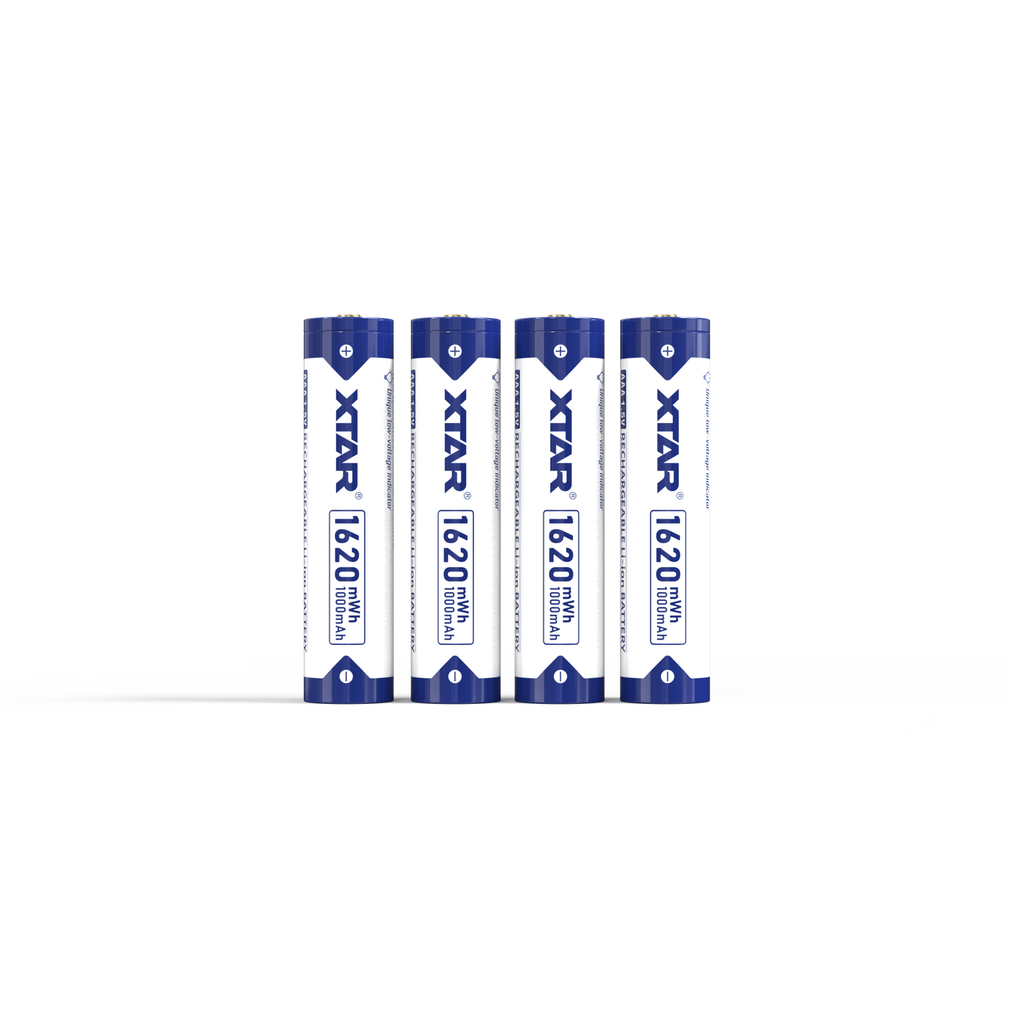 Set Acumulatori AAA, Reincarcabili USB-C, 1.5V Constant, 1620mWh.