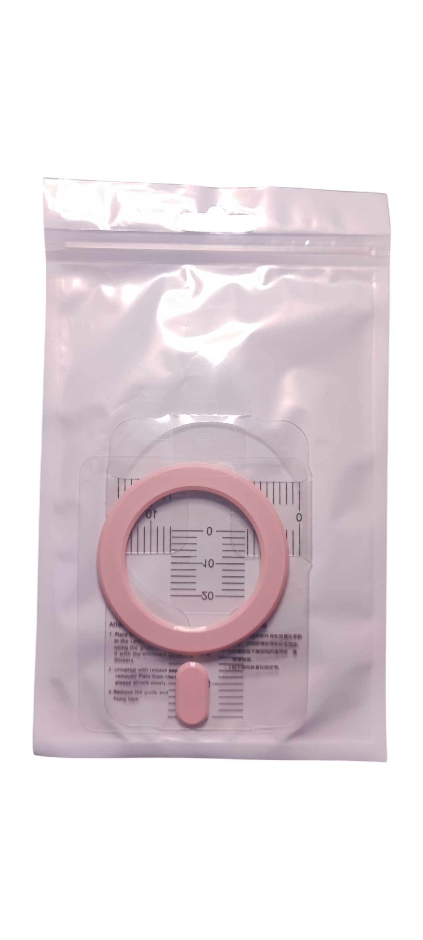 Inel magnetic MagSafe - Alb, Negru, Albastru, Roz.