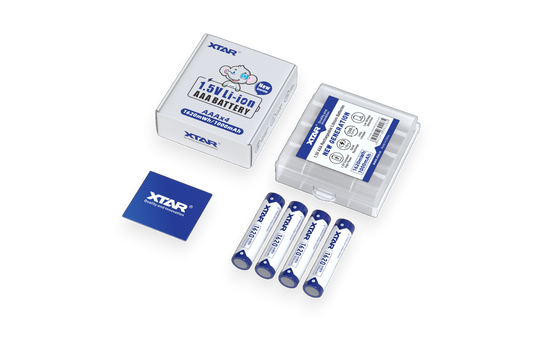 Set Acumulatori AAA, Reincarcabili USB-C, 1.5V Constant, 1620mWh.