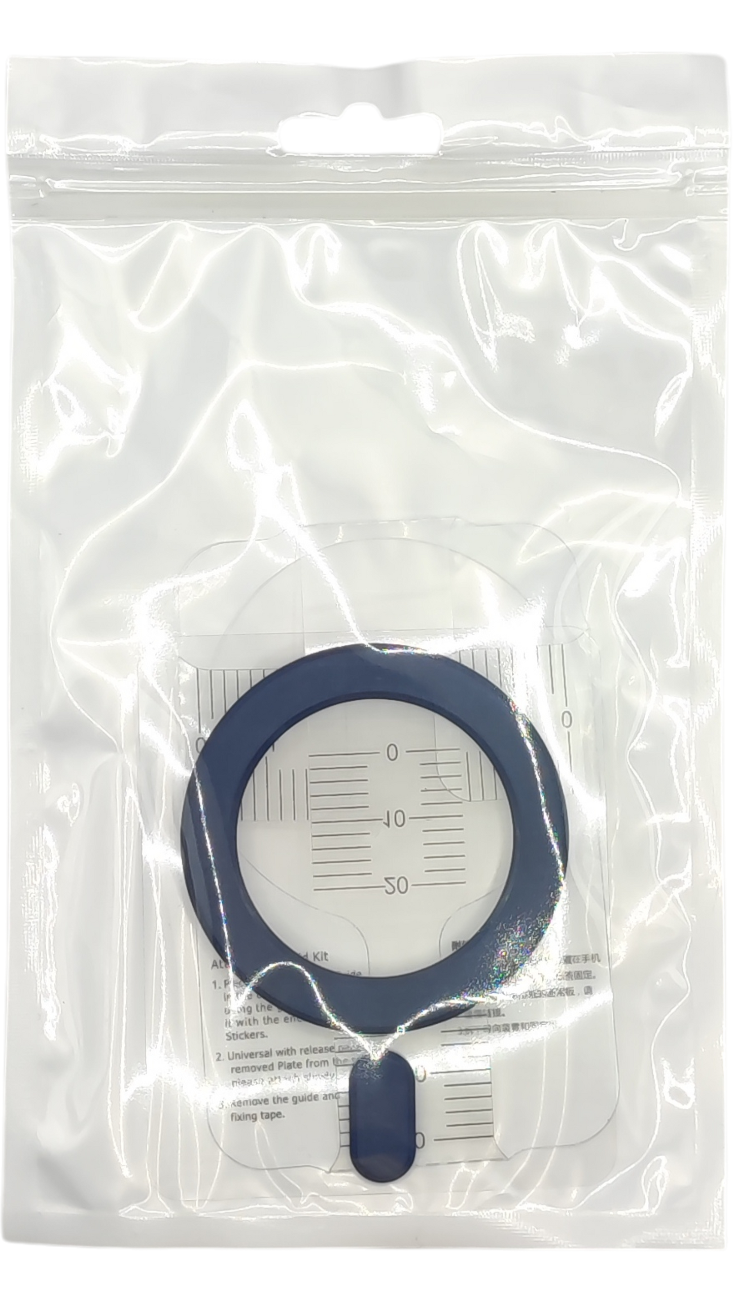 Inel magnetic MagSafe - Alb, Negru, Albastru, Roz.